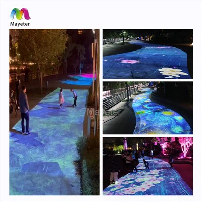 Interaktívny podlahový projekčný systém Vonkajší reklamný projektor